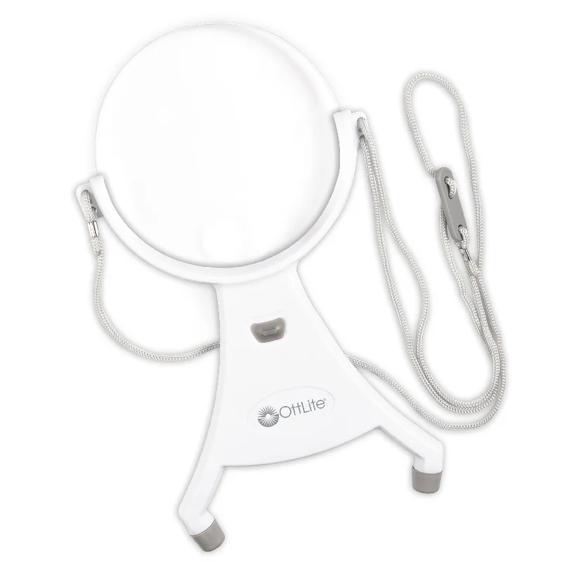 4-inch Hands-Free LED Magnifier