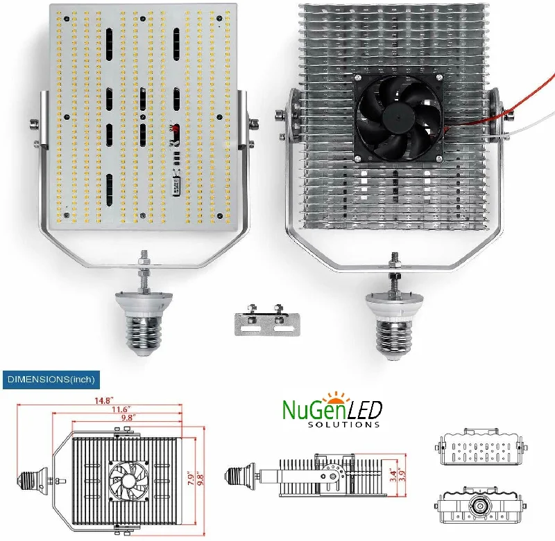 SALE NGRK-300W LED Shoebox Area Light Retrofit Kit 38,300LM 5YR Warranty 120-277V