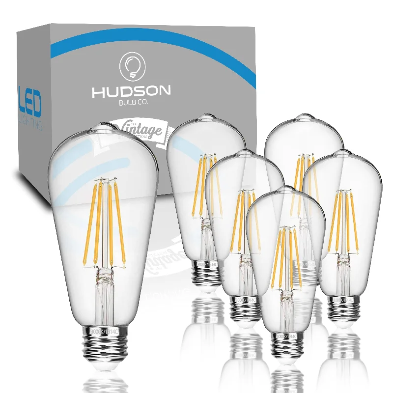 Vintage LED Edison Light Bulbs - 4000K Daylight White