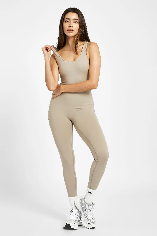 Men's button - fly denim work shorts for durability on the jobBase Sculpting Tank Unitard - Taupe Men's button - fly denim work shorts for durability on the jobBase Sculpting Tank Unitard - Taupe
