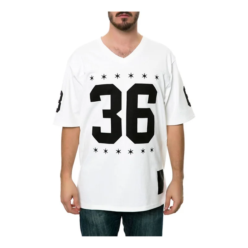 Men's Embroidered Detail Casual Shirts in Beige for a Touch of EleganceBlack Scale Mens The Blvck Football Jersey
