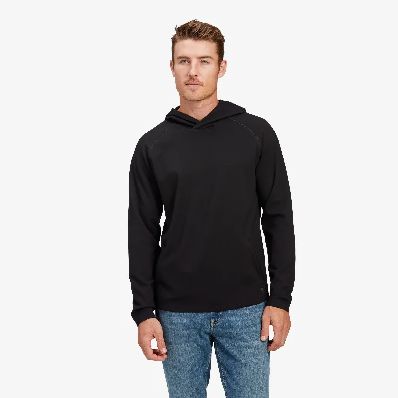 Men's Shearling - Lined Collar Casual Shirts in Brown for a Rustic and Warm AppealBlack Solid