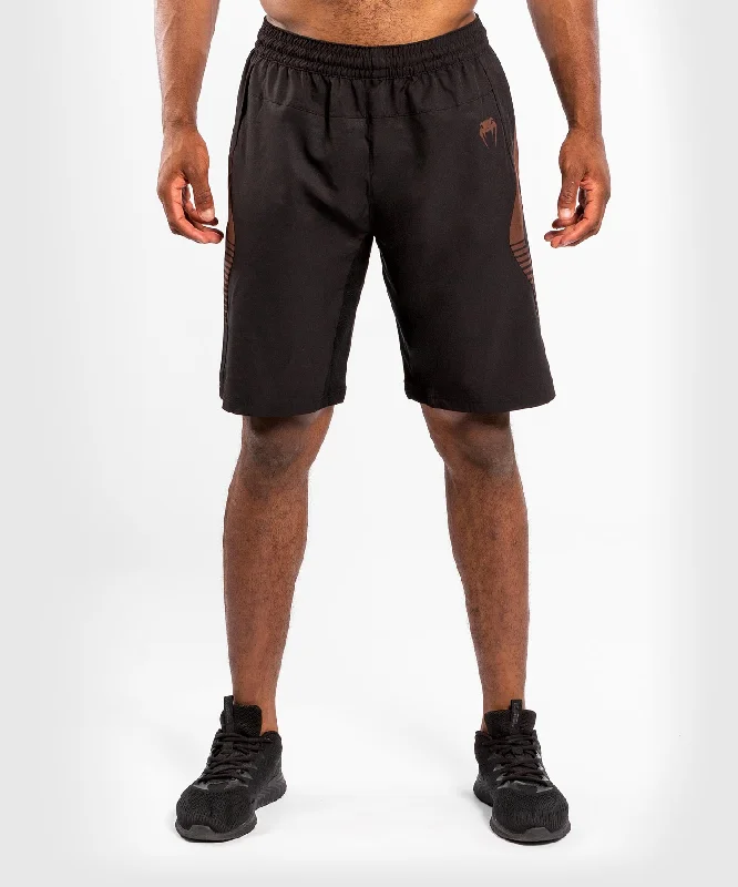 Men's drawstring casual linen shorts for a laid - back summer lookShort d'Entraînement Venum NoGi 3.0 - Noir/Marron Men's drawstring casual linen shorts for a laid - back summer lookShort d'Entraînement Venum NoGi 3.0 - Noir/Marron