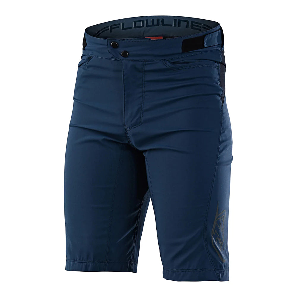 Men's moisture - wicking performance shorts for sweaty outdoor activitiesFlowline Short Solid Blue (W/Liner)