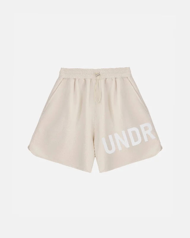 Men's pastel - colored cotton shorts for a spring - friendly outfitGenesis PT01 Basic Biased Short Bone