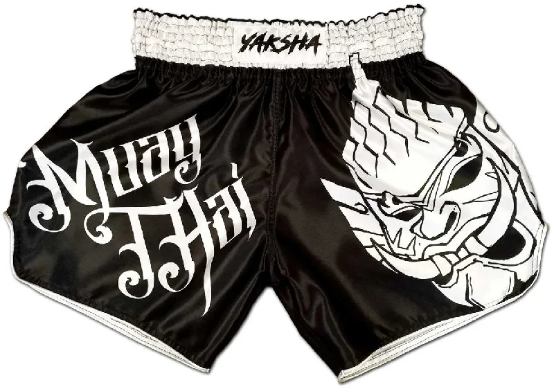 Men's elastic waistband lounge shorts for lazy weekends at homeMuay Thai Shorts ☯ Yin and Yang Men's elastic waistband lounge shorts for lazy weekends at homeMuay Thai Shorts ☯ Yin and Yang
