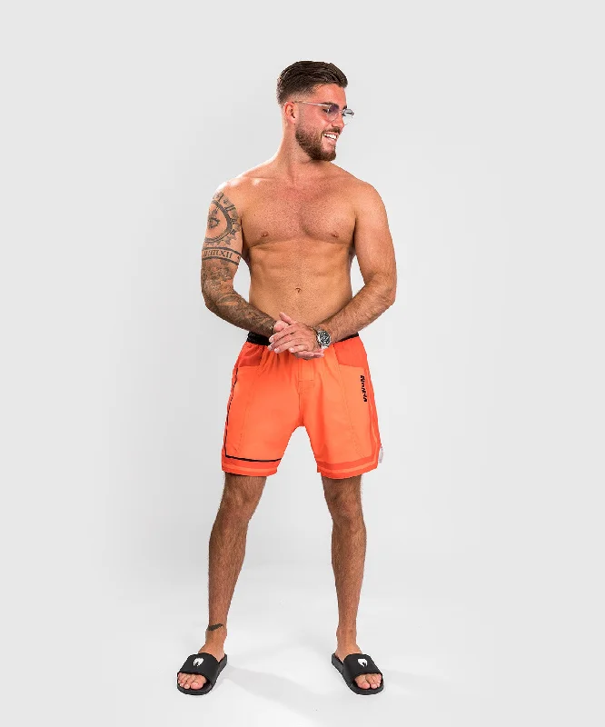 Men's high - waisted swim shorts with UPF protection for beach vacationsShort de Bain Venum Bali - Corail Men's high - waisted swim shorts with UPF protection for beach vacationsShort de Bain Venum Bali - Corail