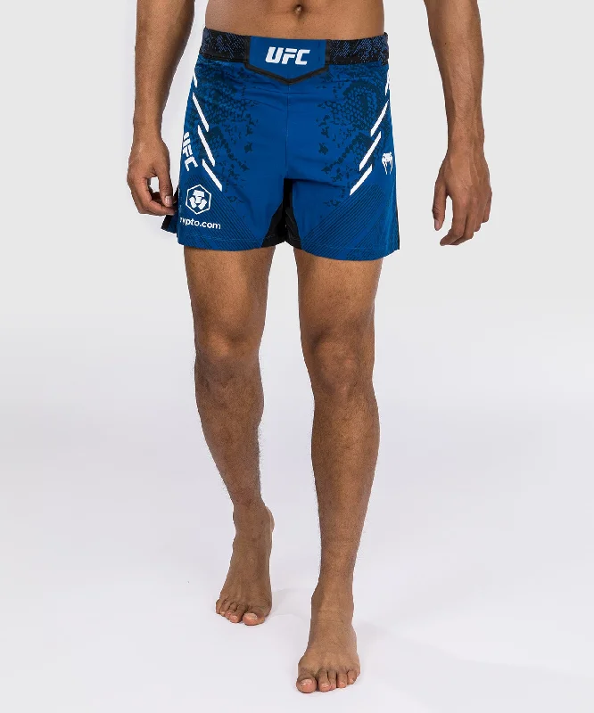 Men's floral print silk blend shorts for a unique night - out lookShorts de combat Coupe courte pour Hommes UFC Adrenaline by Venum Authentic Fight Night - Bleu Men's floral print silk blend shorts for a unique night - out lookShorts de combat Coupe courte pour Hommes UFC Adrenaline by Venum Authentic Fight Night - Bleu