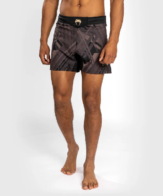 Men's camo print cargo shorts for outdoor adventuresFightshort Venum Tecmo 2.0 - Noir/Marron Men's camo print cargo shorts for outdoor adventuresFightshort Venum Tecmo 2.0 - Noir/Marron