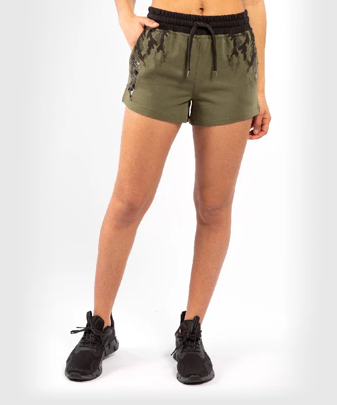 Men's zip - pocket canvas shorts for added functionality during travelShort de Sport en Coton Femme UFC Venum Authentic Fight Week - Kaki Men's zip - pocket canvas shorts for added functionality during travelShort de Sport en Coton Femme UFC Venum Authentic Fight Week - Kaki