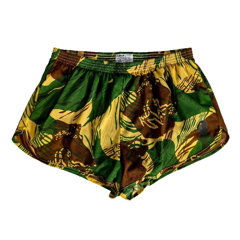 Men's elastic waistband lounge shorts for lazy weekends at homeZF Silkies - Camos