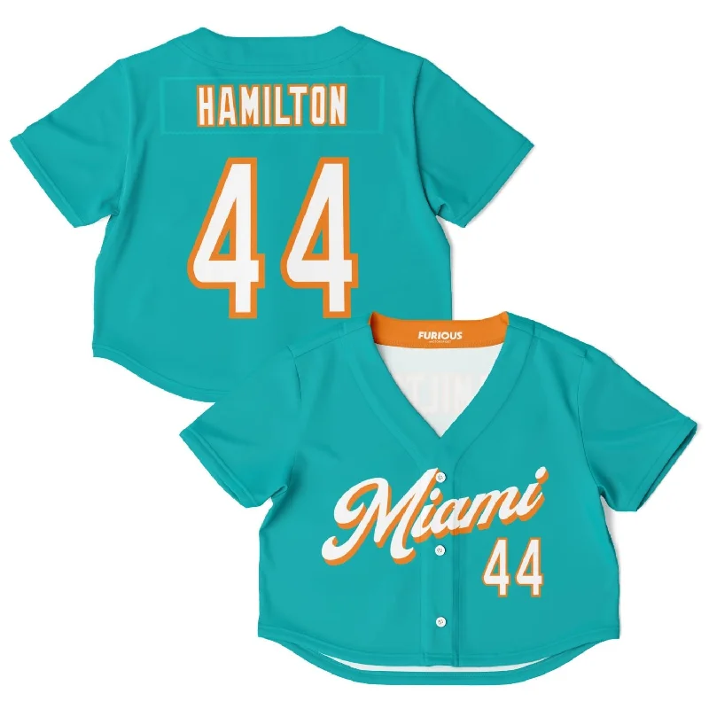 Men's Replica Hockey Jerseys of Star Players for Devoted Ice Hockey SupportersHamilton - (305) Crop Top Jersey