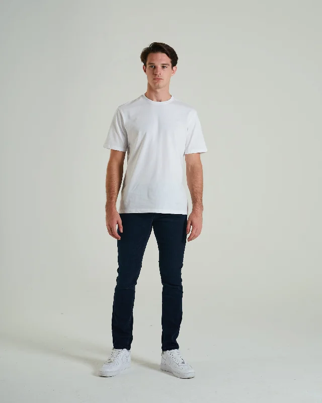 Men's Jeans with a Button - Fly for a Traditional and Classic AestheticPalmer Slim Fit Inky Blue