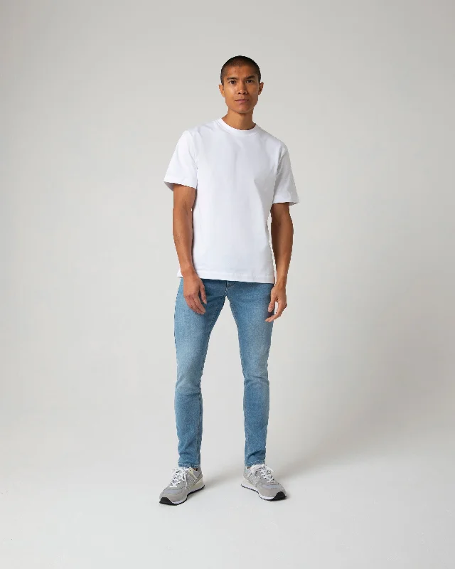 Men's Jeans with a Zip - Off Lower Leg for Convertible StylePalmer Slim Fit Vintage Blue