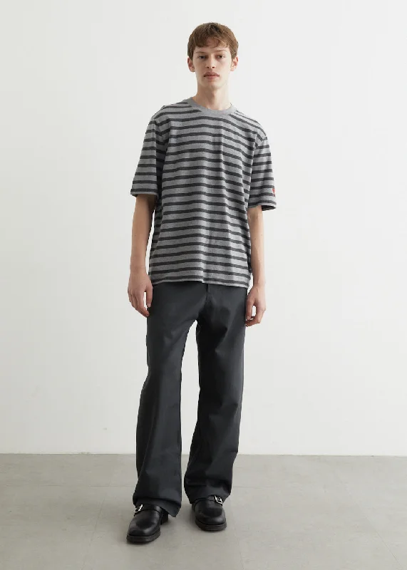 Plus Size Men's Relaxed Fit Jeans with a Faded Wash for a Vintage - Inspired LookLux P Cotton Drill Interlock Jeans
