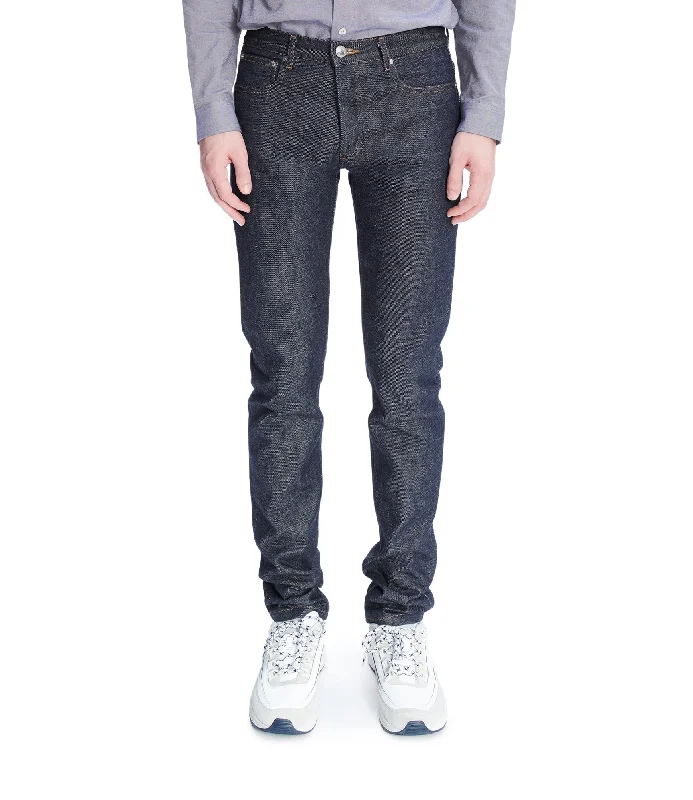 Men's Jeans with a Frayed Hem for a Casual and Effortless StylePetit Standard Jeans
