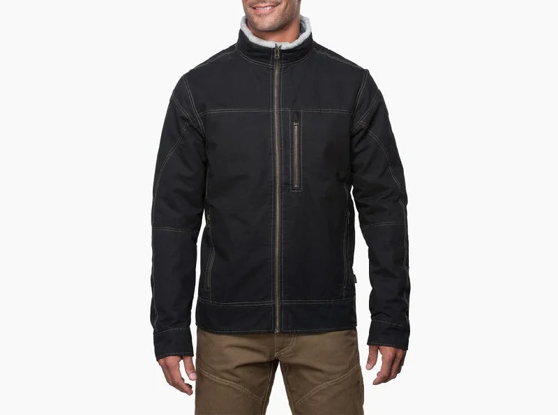 Down - filled men jackets in bright colors for winter fashionBurr Jacket Lined