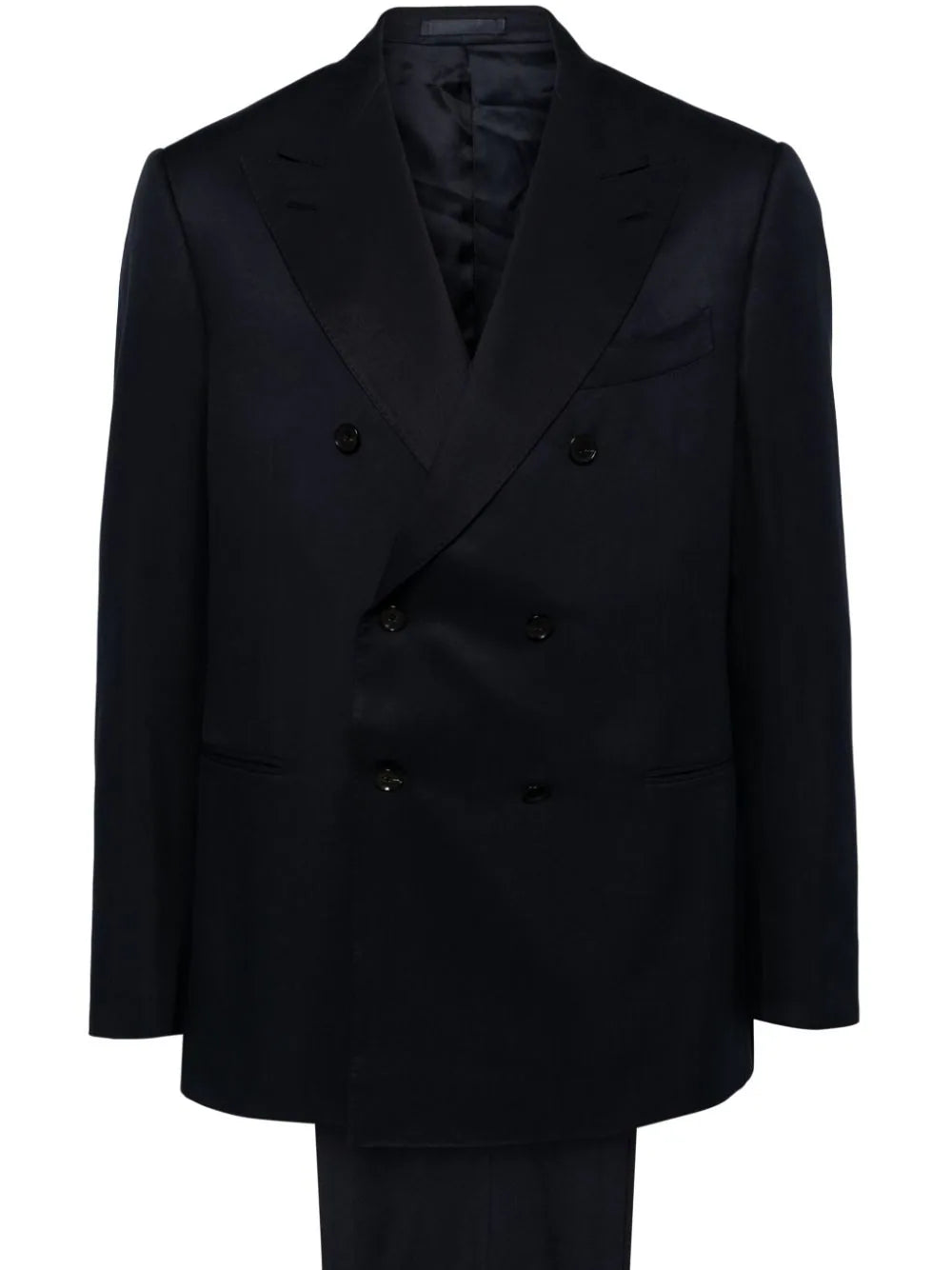 Lightweight men jackets made from recycled nylon for eco - friendly travelDouble Breasted Suit Set