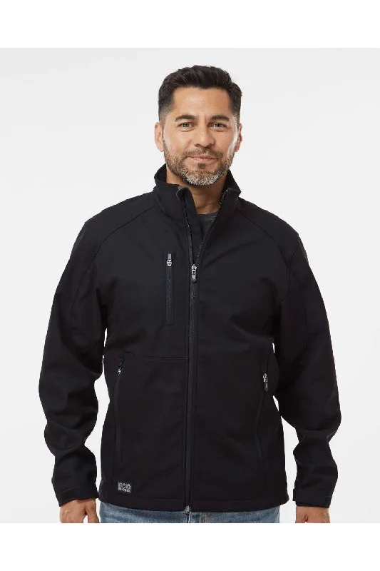 Slim - fit leather men jackets with a distressed finish for a rugged lookDri Duck Mens Acceleration Wind & Waterproof Full Zip Jacket - Black