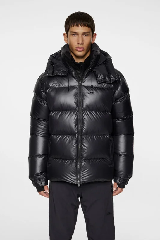 Embroidered men jackets with intricate floral designs for a unique aestheticCreek Down Jacket