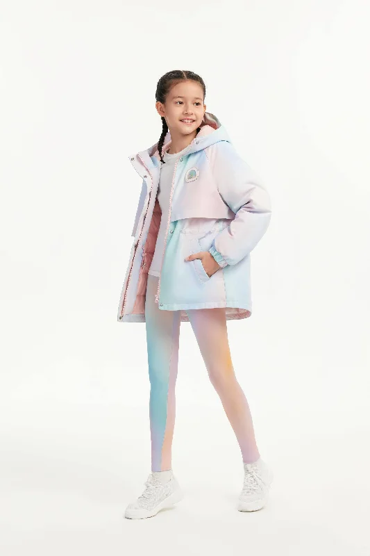 Men jackets with a media - friendly pocket for easy access to gadgetsGirls Waterproof Transitional Parka