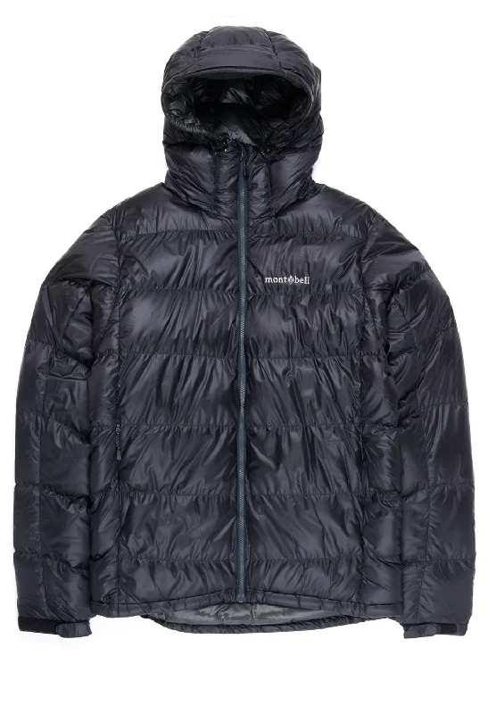 Stretch - fabric men jackets for unrestricted movement during workoutsMontbell Men's Alpine Down Parka Jacket - Black