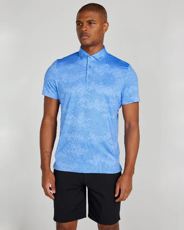 Men's color - block polo shirts with a bold fashion statementArundel Polo in Bleu