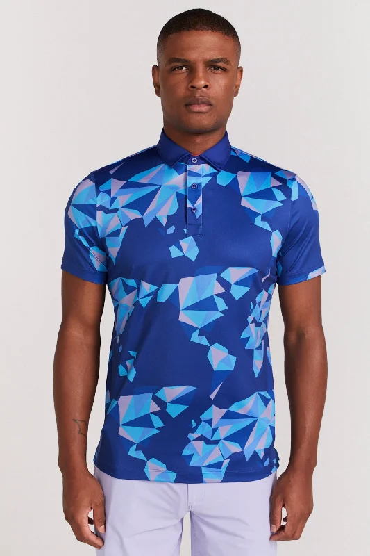 Men's quick - dry polo shirts for water sports activitiesBond Polo in Mazarine Blue