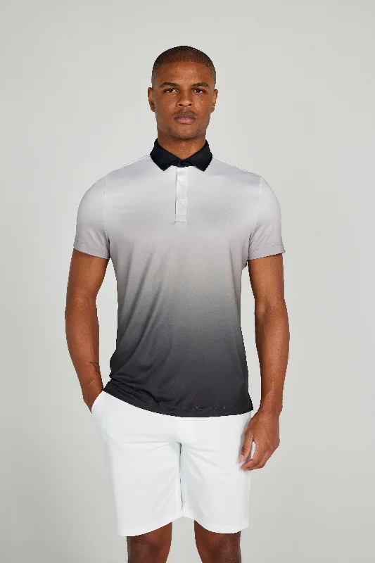 Men's breathable cotton blend polo shirts for summer outingsDevon Polo in Tuxedo