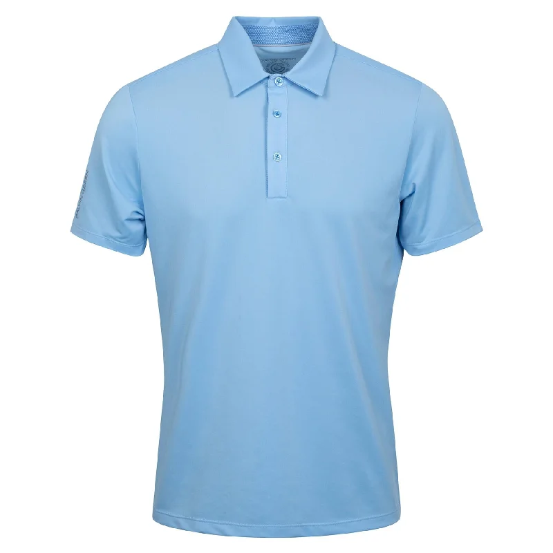 Men's formal - style silk blend polo shirts for special occasionsMilan Ventil8+ Polo Blue Bell - SS24