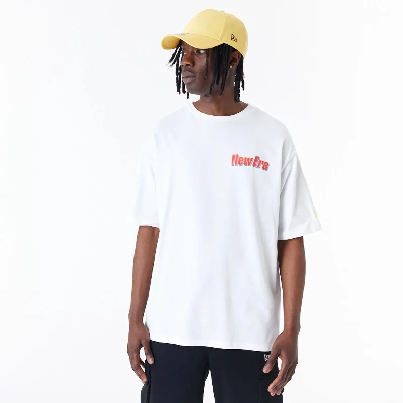 Men's moisture - wicking athletic t - shirts for intense workoutsMen's moisture - wicking athletic t - shirts for intense workoutsNew Era Character Graphic White Oversized T-Shirt