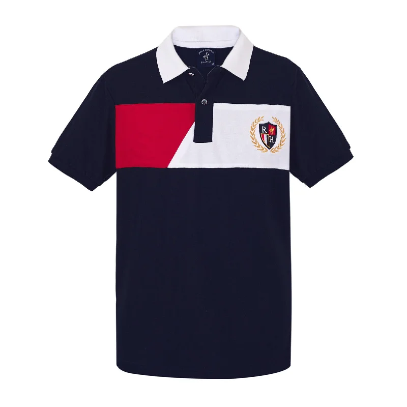 Men's plus size golf polo shirts in moisture wicking fabricPBD90003MAR