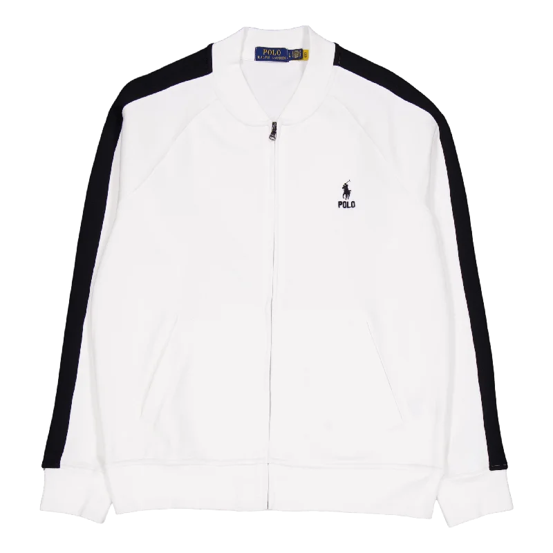 Men's button - down spread collar polo shirts for business casualPolo Ralph Lauren Double Knit Full Zip Sweater  Multi