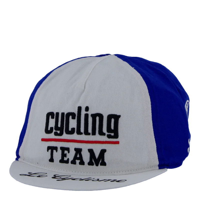 Men's slim fit short sleeve polo shirts with contrast collarsPolo Sport Twill Cycling Cap Heritage Blue/White Multi