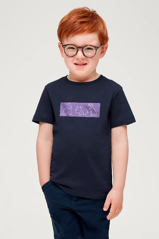 Men's reversible polo shirts with two different looksPolo Republica Boy's Dino Printed Tee Shirt