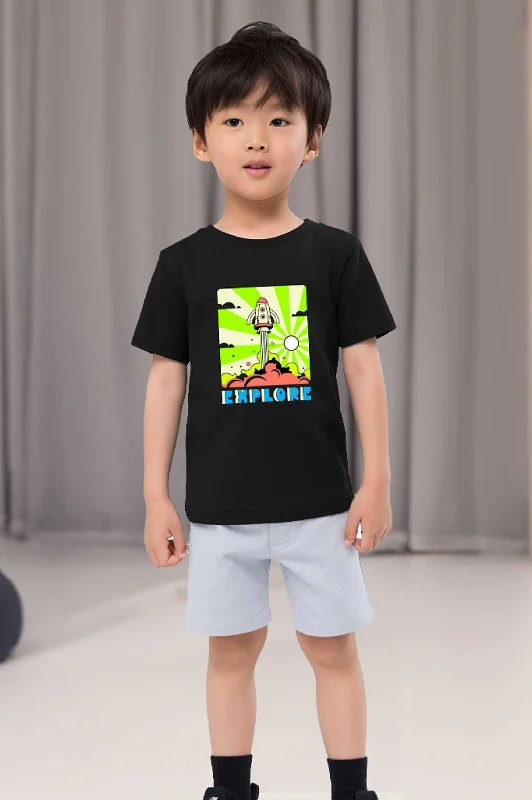 Men's reversible polo shirts with two different looksPolo Republica Boy's Explore Printed Tee Shirt