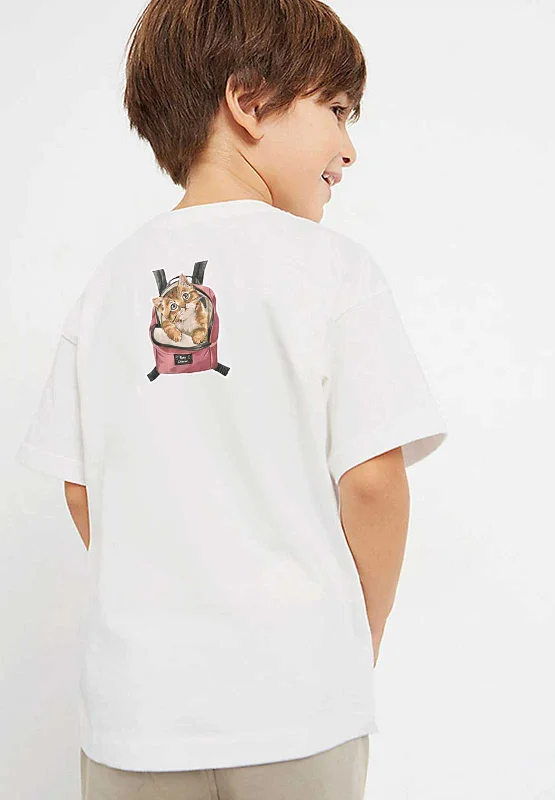 Men's reversible polo shirts with two different looksPolo Republica Boy's Say Cheese Cat Printed Tee Shirt