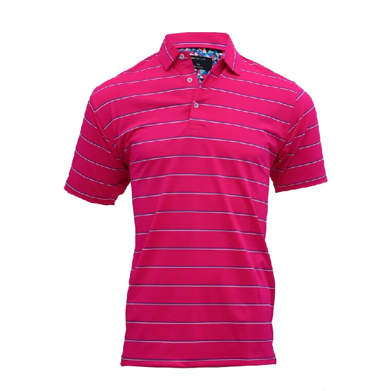 Men's thermal t - shirts with a high - neck design for cold weatherMen's thermal t - shirts with a high - neck design for cold weatherREAL MEN WEAR PINK MEN'S GOLF T-SHIRT