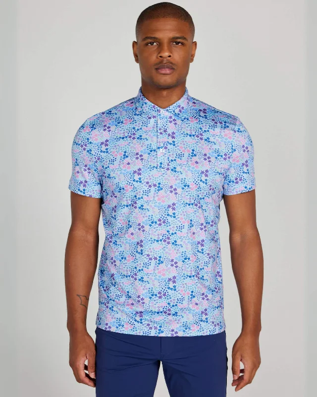 Men's budget - friendly basic polo shirts in multiple colorsRhodes Polo in Atmosphere