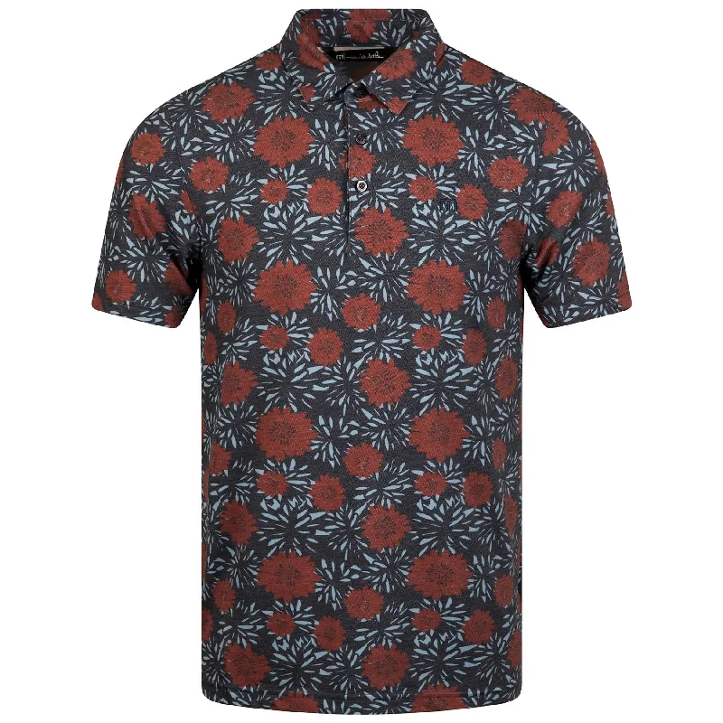 Men's long sleeve classic fit polo shirts with embroidered logosScenic Pass Total Eclipse - SS24