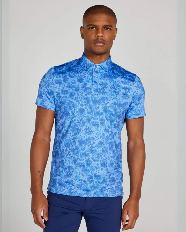 Men's reversible polo shirts with two different looksSurry Polo in Bleu