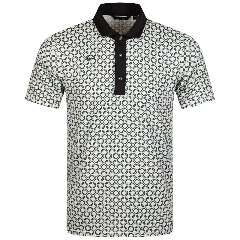 Men's ribbed cuffs and hem polo shirts for a textured lookTaylor Recycled RG Blue Graphite/Forest - 2024