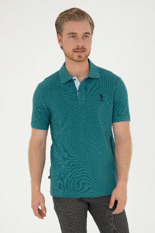 Men's breathable cotton blend polo shirts for summer outingsPolo majica kratkih rukava
