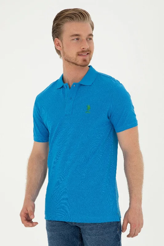 Men's breathable cotton blend polo shirts for summer outingsPolo majica kratkih rukava