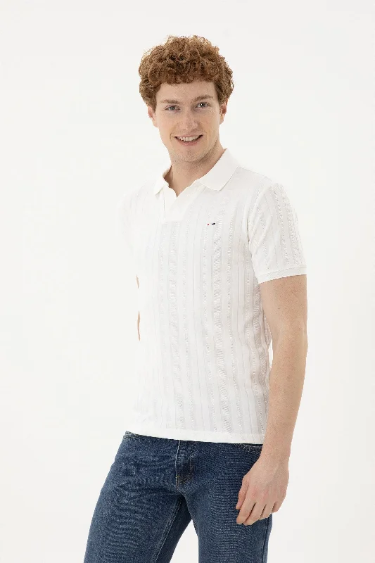 Men's button - down spread collar polo shirts for business casualPolo Majica