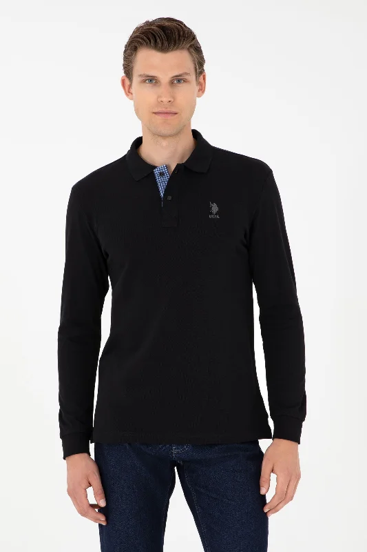 Men's plus size golf polo shirts in moisture wicking fabricPolo majica dugih rukava