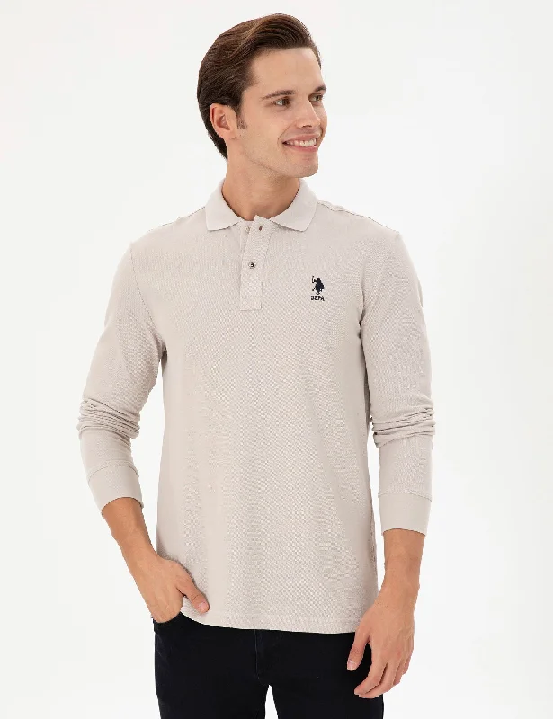 Men's UV - protected polo shirts for outdoor gardeningPolo majica dugih rukava