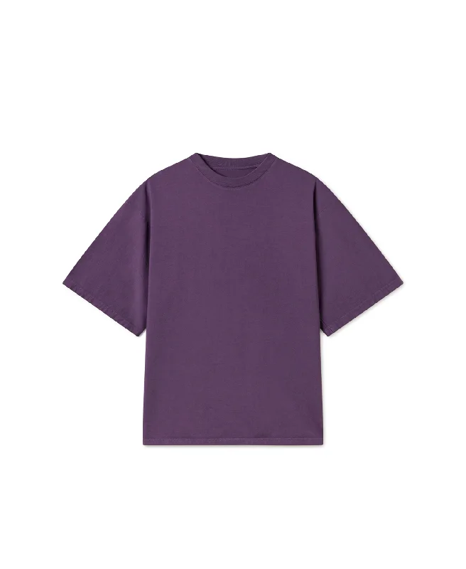 Men's tie - dye t - shirts with a bohemian style300 GSM 'Grape' T-Shirt