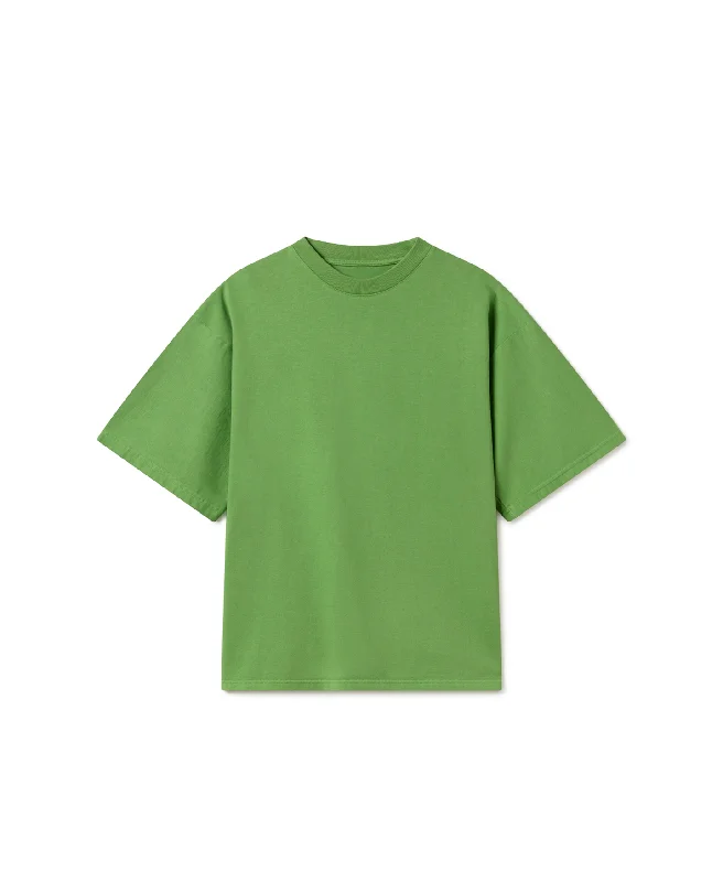 Men's moisture - wicking athletic t - shirts for intense workouts300 GSM 'Grass Green' T-Shirt