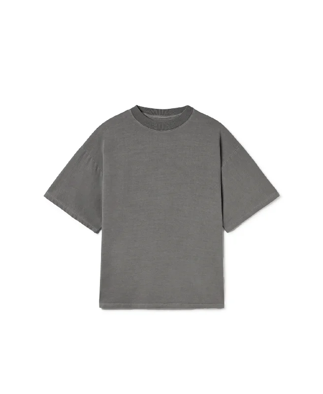 Men's v - neck muscle t - shirts for a body - building aesthetic300 GSM 'Mud Gray' T-Shirt Men's v - neck muscle t - shirts for a body - building aesthetic300 GSM 'Mud Gray' T-Shirt